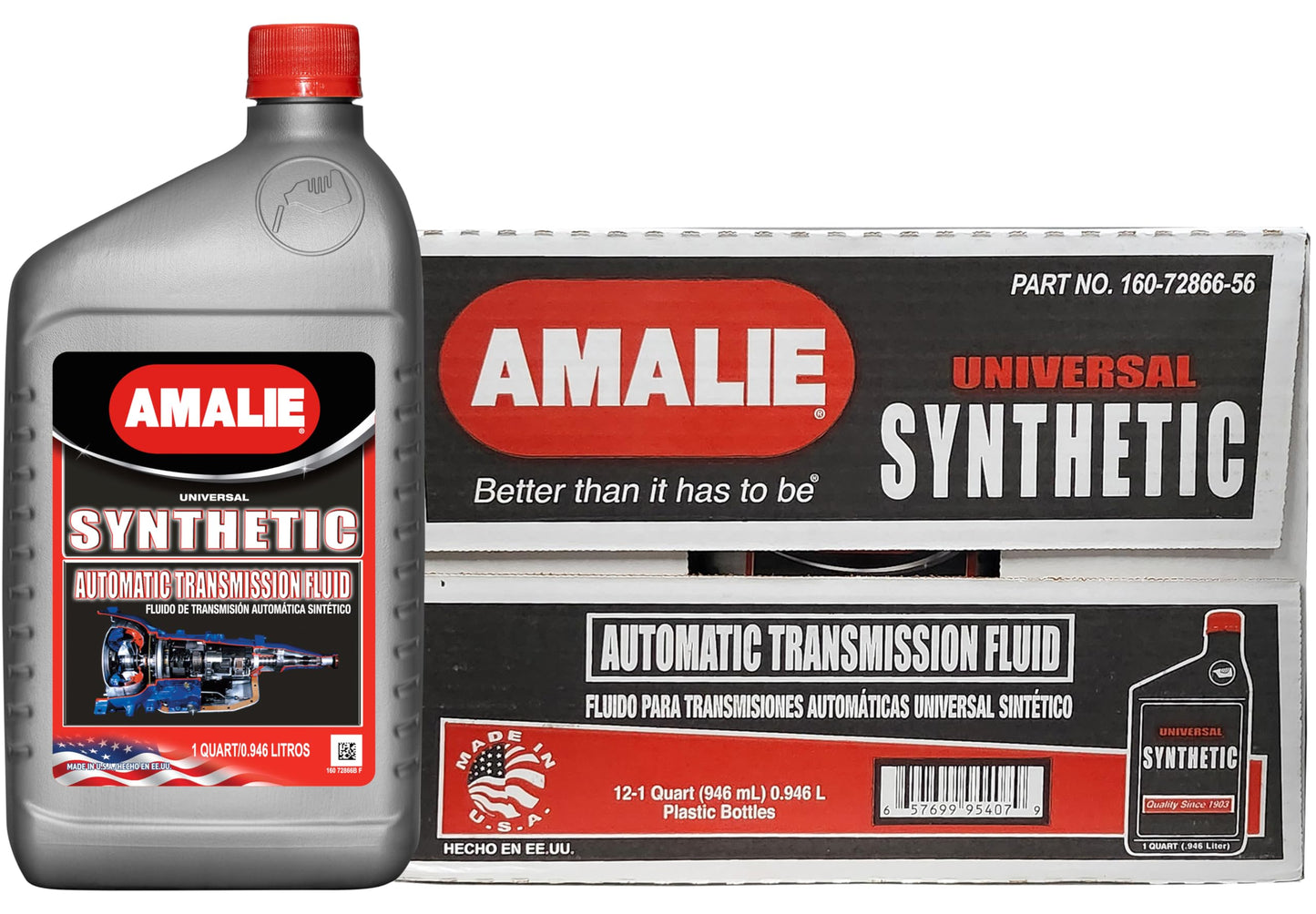 AMALIE Universal Synthetic Automatic Transmission Fluid 1Q(0.946L)