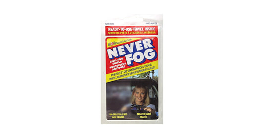 Blue Magic Never Fog Towelette - Anti-Fog Shield