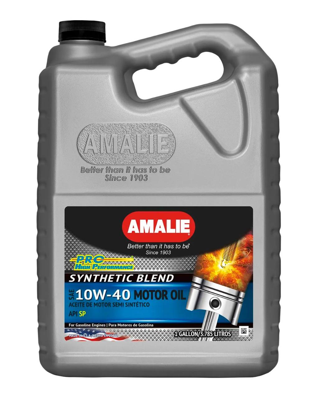 AMALIE Pro High Performance Engine Oil SAE 10W-40 API SP 1Q(0.946L)