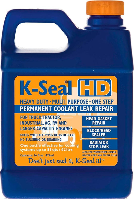 K-SEAL-HEAVY DUTY MULTIPURPOSE ONE STEP PERMANET COOLANT LEAK REPAIR-472 ml