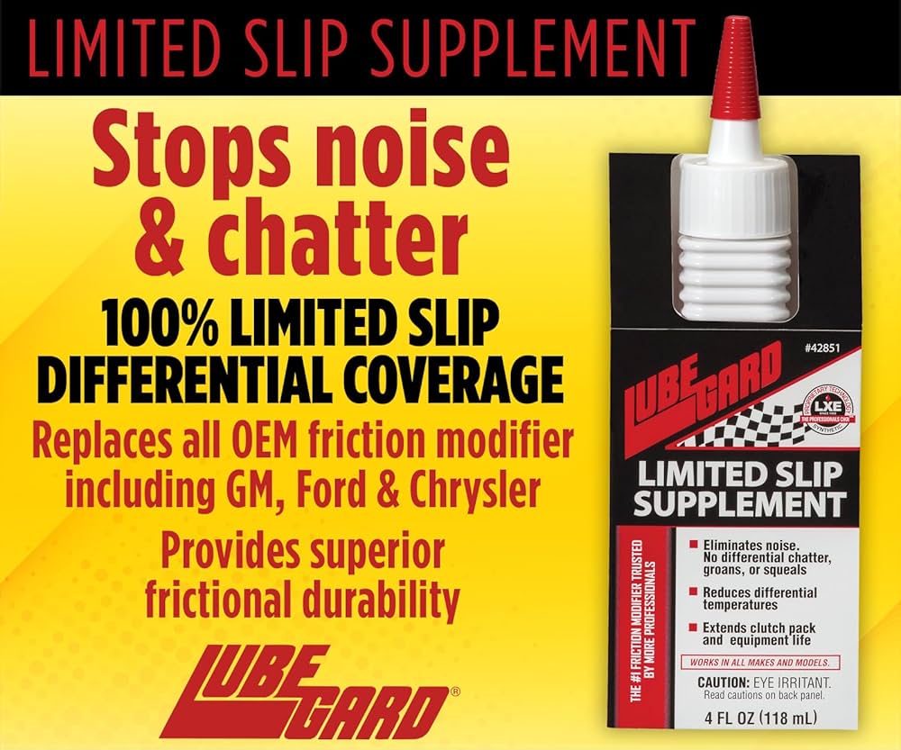 LUBE GUARD-LIMITED SLIP SUPPLEMENT - 118ml