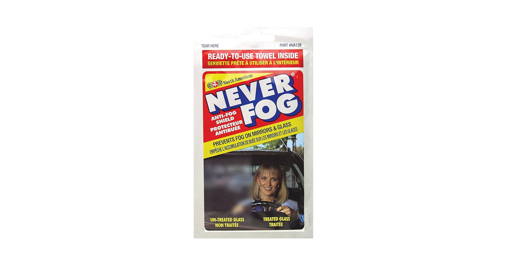 Blue Magic Never Fog Towelette - Anti-Fog Shield