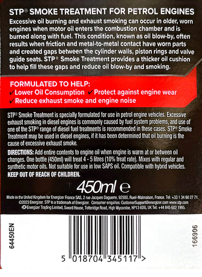 STP Smoke Treatment 450ml