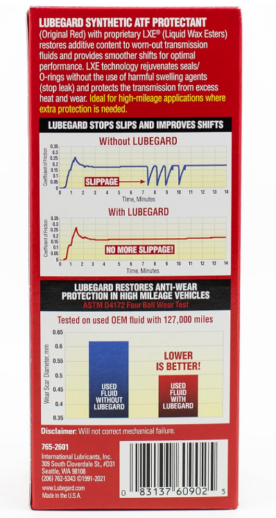 Lubegard Synthetic ATF Protectant 296ML