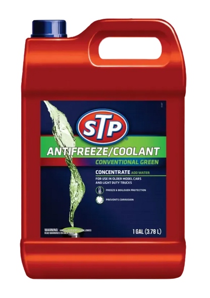STP 100% Antifreeze/Coolant Conventional Green 3.78L