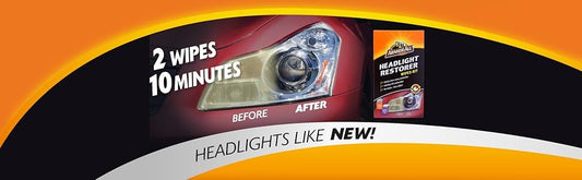 Armor All Headlight Restorer Wipes Kit