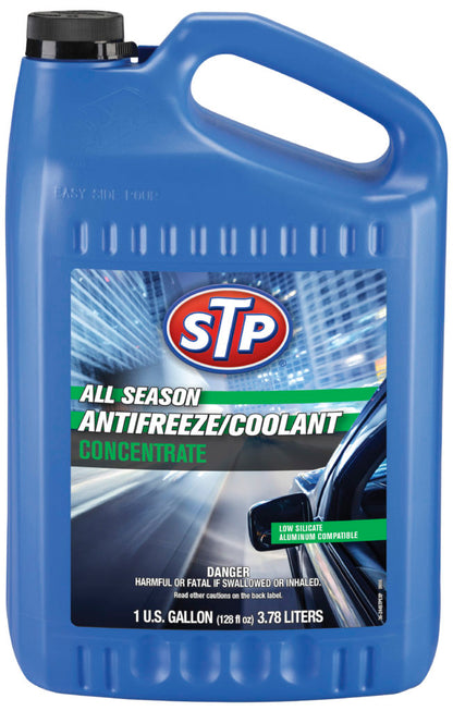 STP 100% Antifreeze - Conventional Green - 1 Gallon