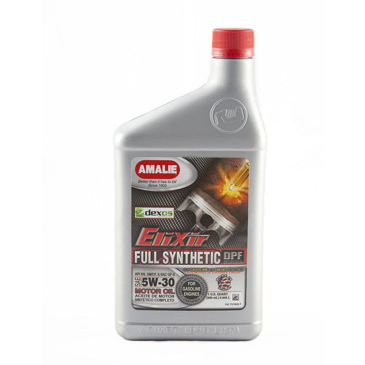 AMALIE-ENGINE OIL-FULL SYNTHETIC-ELIXIR DEXOS 1-API SP-SAE 5W30-1Q