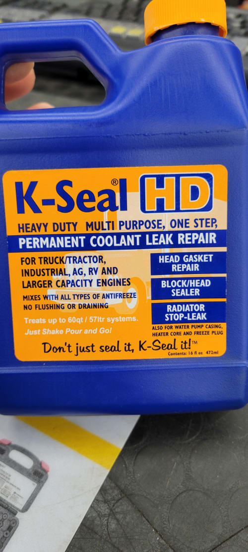 K-SEAL-HEAVY DUTY MULTIPURPOSE ONE STEP PERMANET COOLANT LEAK REPAIR-472 ml