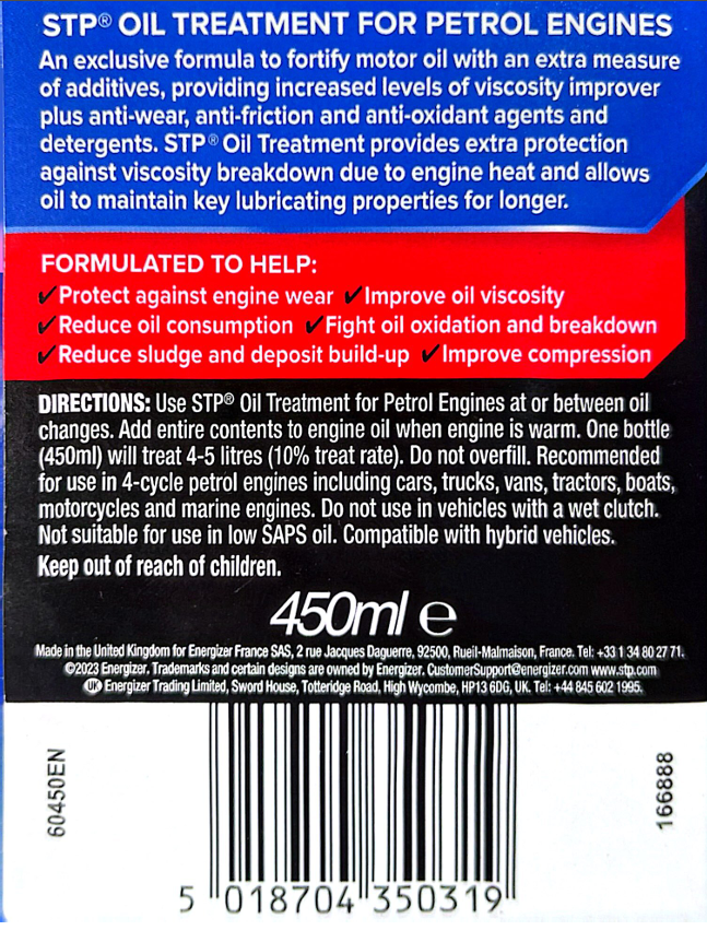 STP Oil Treatment 450ml