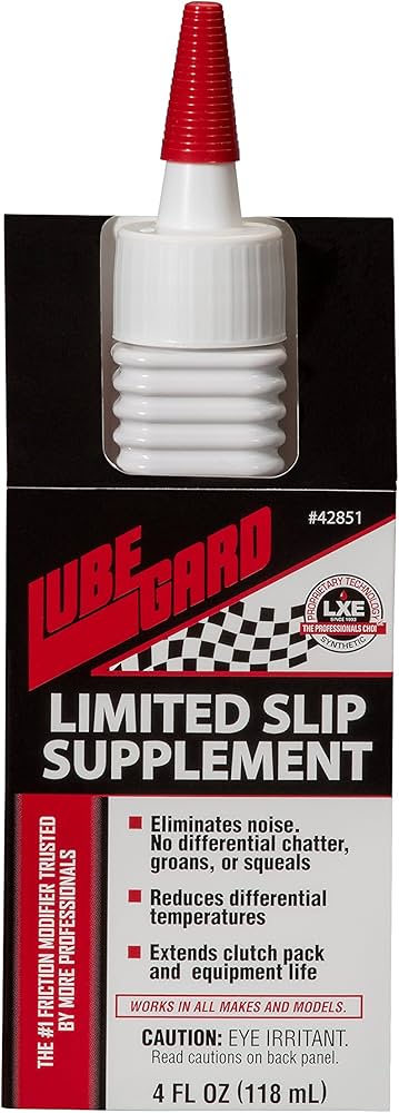 LUBE GUARD-LIMITED SLIP SUPPLEMENT - 118ml